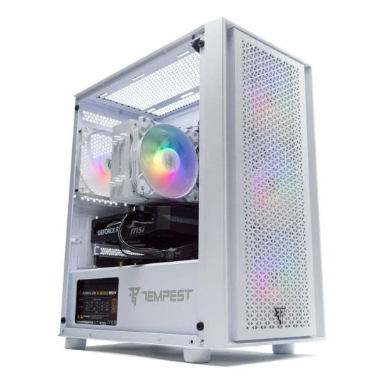 PC Gaming Ryzen 7 5800X RTX 5060 32GB 1TB SSD – Blanco | Nuevo